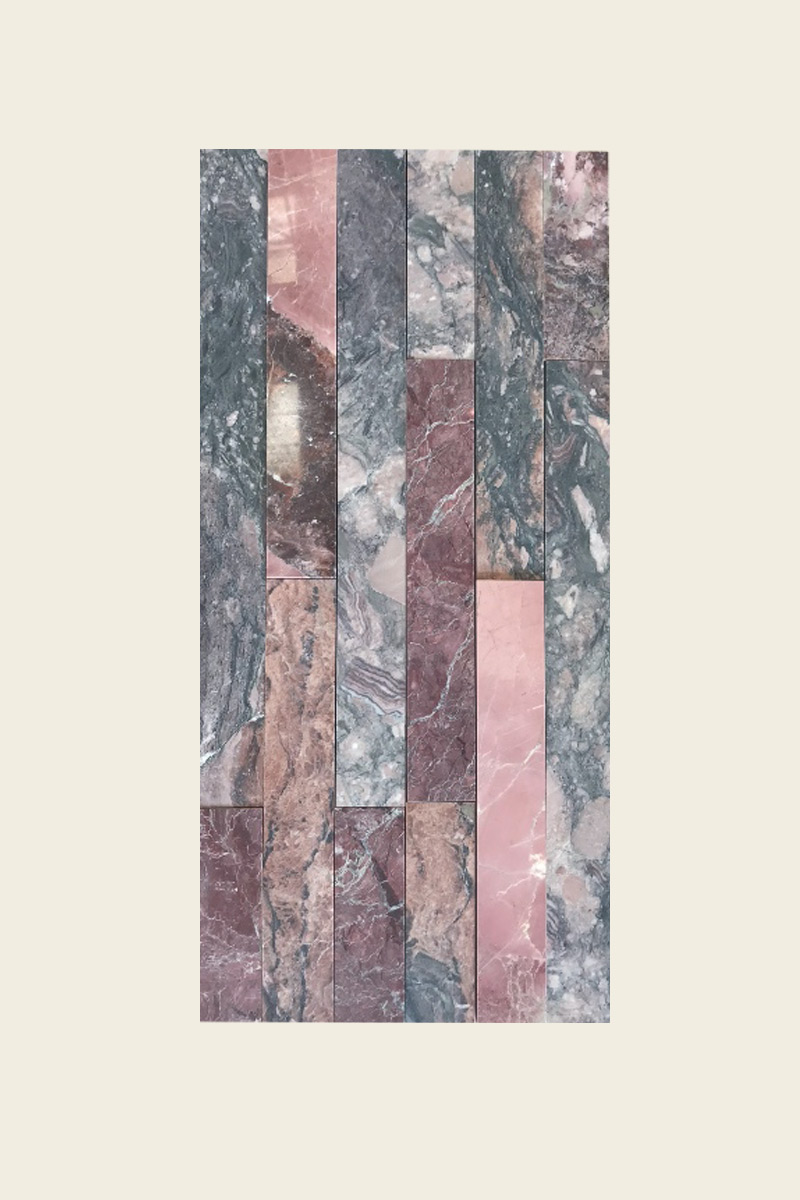 Breccia Medicea Rosso Rubino Minimal surface tile