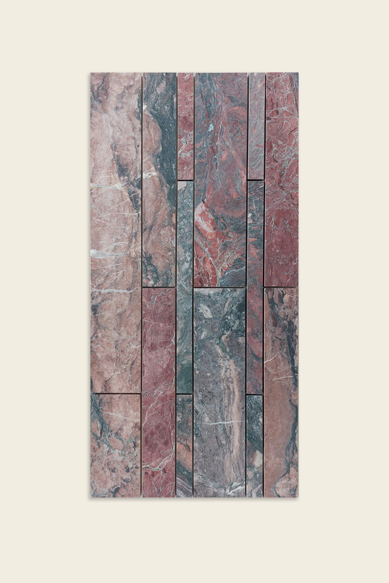 Breccia Medicea Rosso Rubino Minimal surface tile