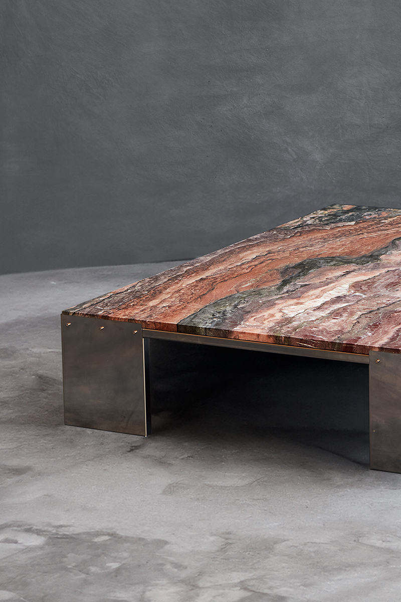 NM3 Breccia Acquasanta coffee table