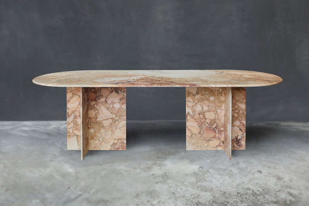 NM3 Breccia Arlecchina dining dable