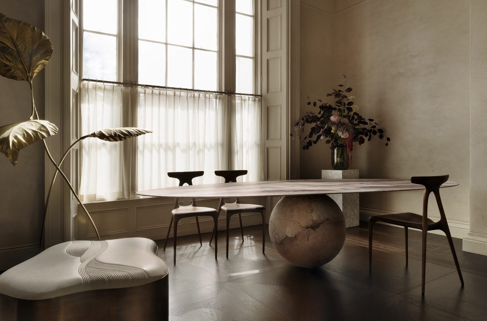 Sphere table Roisin Lafferty