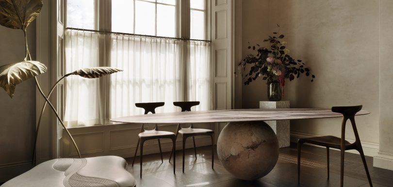 Sphere table Roisin Lafferty